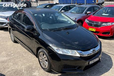 Black 2014 Honda City Sedan Vti