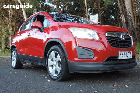 Red 2016 Holden Trax Wagon Ls Active Pack