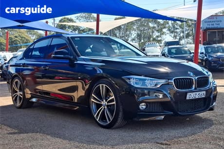 Black 2016 BMW 330I Sedan M Sport