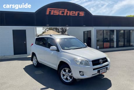 White 2009 Toyota RAV4 Wagon Cruiser (4X4)