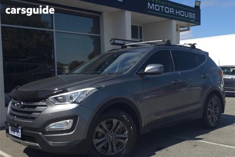 Silver 2012 Hyundai Santa FE Wagon Active Crdi (4X4)