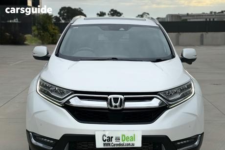 White 2017 Honda CR-V Wagon Vti-Lx (Awd)