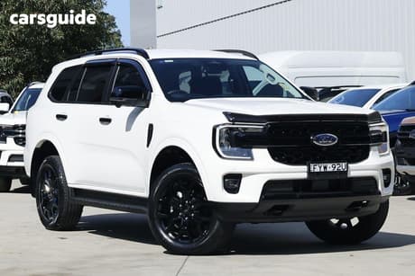 White 2025 Ford Everest Wagon Sport (4Wd)