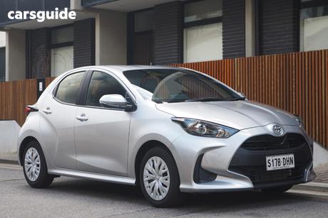 Silver 2023 Toyota Yaris Hatchback Ascent Sport