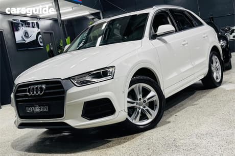 White 2015 Audi Q3 Wagon 2.0 Tdi Sport Quattro (135Kw)
