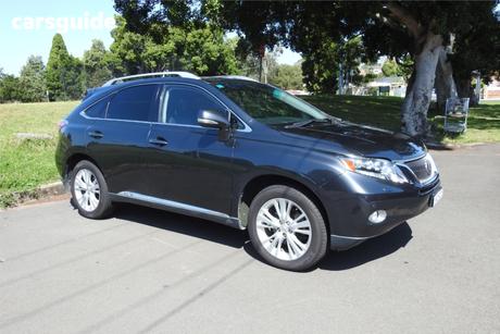 Grey 2009 Lexus RX450H Wagon Sports Luxury
