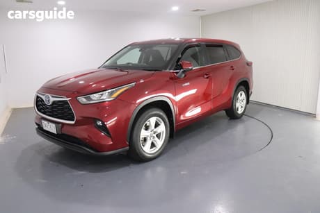 Red 2024 Toyota Kluger Wagon Gx Hybrid Awd