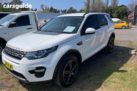 White 2016 Land Rover Discovery Sport Wagon Td4 150 Se 7 Seat