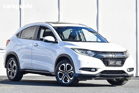 White 2017 Honda HR-V Wagon Vti-L
