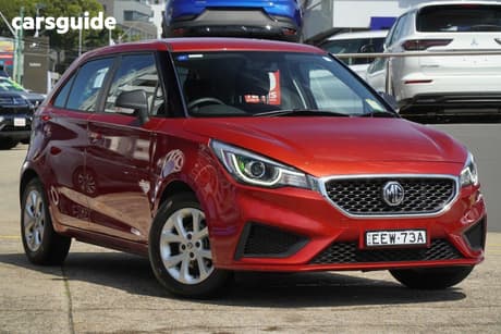 Red 2019 MG MG3 Hatchback Core