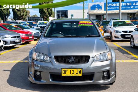 Grey 2011 Holden UTE Ute Tray SS R