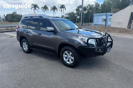 Grey 2016 Toyota Landcruiser Prado Wagon Gxl (4X4)
