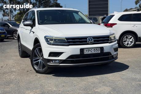 White 2018 Volkswagen Tiguan Wagon 140 Tdi Highline