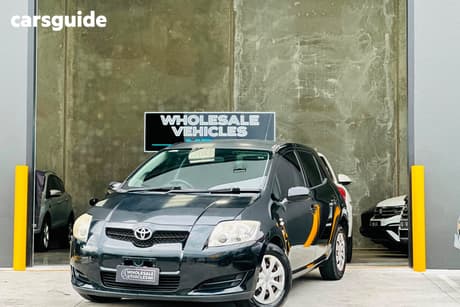 Black 2007 Toyota Corolla Hatchback Ascent