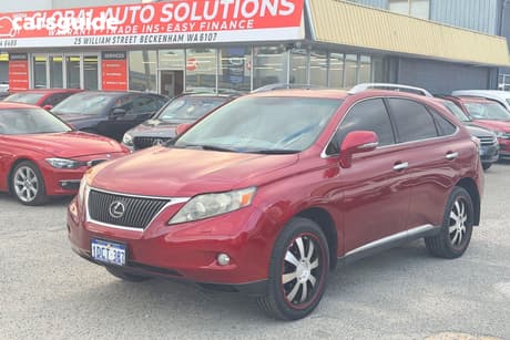 Red 2009 Lexus RX SUV PRESTIGE GGL15R