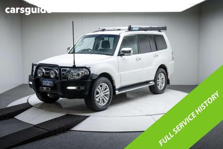 White 2018 Mitsubishi Pajero Wagon Glx Lwb (4X4)