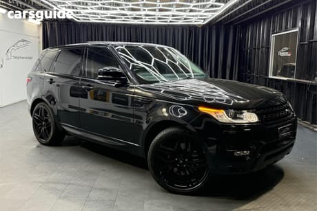 Black 2013 Land Rover Range Rover Sport SUV V8SC AUTOBIOGRAPHY DYNAMIC 4X4