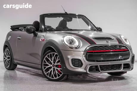 Silver 2018 Mini Convertible Convertible John Cooper Works
