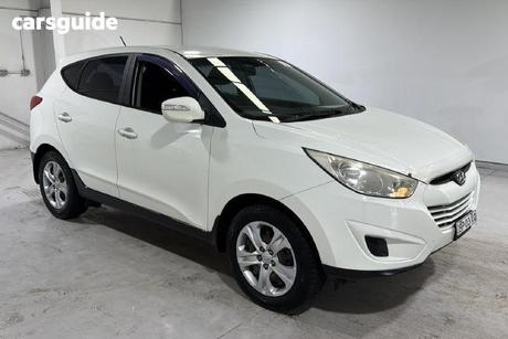 White 2012 Hyundai IX35 Wagon Active (Fwd)