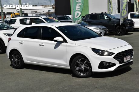 White 2023 Hyundai I30 Hatchback Active