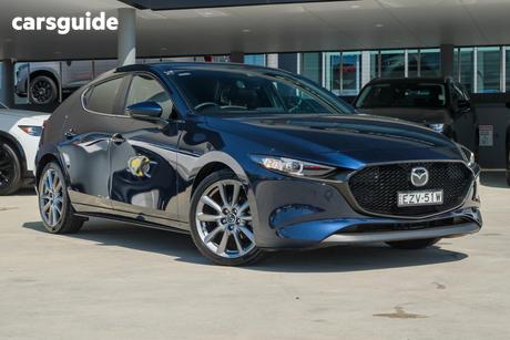 Blue 2023 Mazda 3 Hatchback G20 Touring