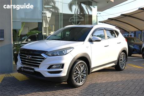 White 2018 Hyundai Tucson Wagon Elite (Fwd)