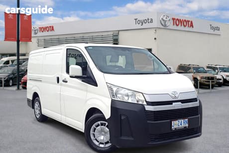 White 2021 Toyota HiAce Van Lwb Gl (Colours)