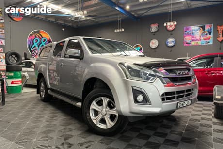 Silver 2017 Isuzu D-MAX Crew Cab Utility Ls-U Hi-Ride (4X2)