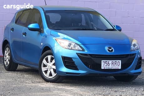 Blue 2011 Mazda 3 Hatchback Neo