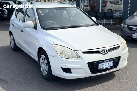 White 2009 Hyundai I30 Hatch SX