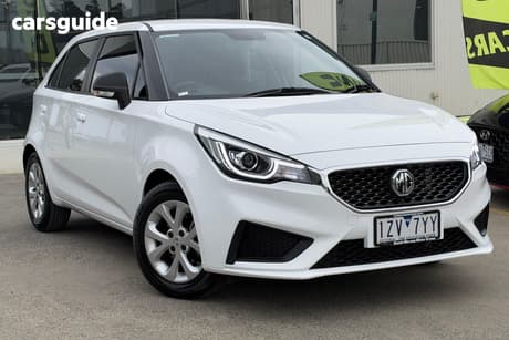 White 2024 MG MG3 Hatchback Core