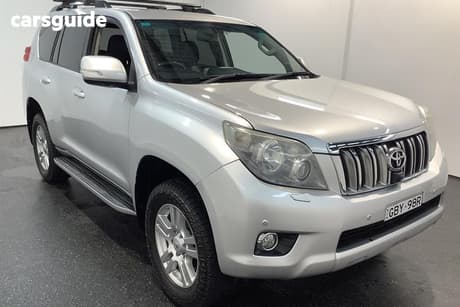 Silver 2011 Toyota Landcruiser Prado Wagon Kakadu (4X4)