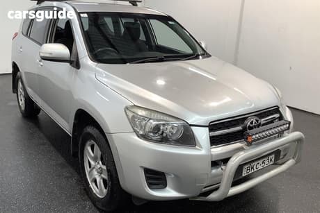 Silver 2008 Toyota RAV4 Wagon Cv6