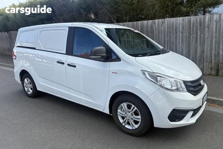 White 2023 LDV G10 Van Lift Door