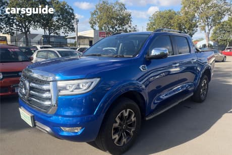 Blue 2020 GWM UTE Dual Cab Utility Cannon-L (4X4)