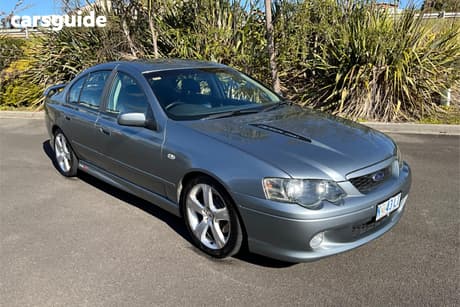 Silver 2004 Ford Falcon Sedan Xr8