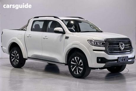 White 2026 GWM Cannon Dual Cab Utility Lux (4X4)