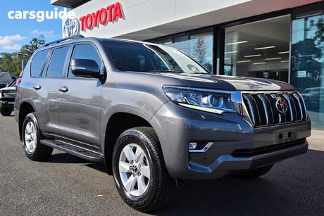 Grey 2023 Toyota Landcruiser Prado Wagon Gxl