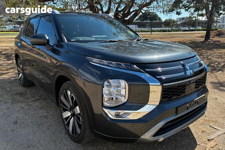 Grey 2025 Mitsubishi Outlander Wagon Exceed Tourer 5 Seat (Awd)