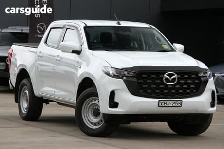 White 2025 Mazda BT-50 Dual Cab Pick-up Xs (4X4)