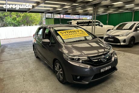 Grey 2017 Honda Jazz Hatchback Vti-L