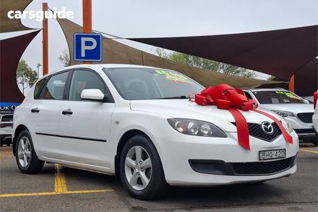 White 2008 Mazda 3 Hatchback Neo Sport