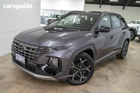 Grey 2023 Hyundai Tucson Wagon N Line (Fwd)