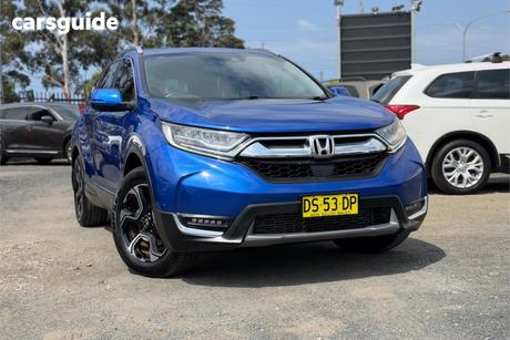 Blue 2017 Honda CR-V Wagon Vti-S (Awd)