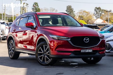 Red 2017 Mazda CX-5 Wagon Gt (4X4)