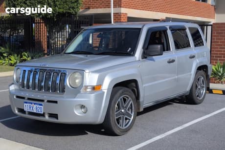 Silver 2009 Jeep Patriot Wagon Sport