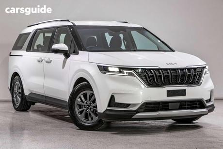 White 2023 Kia Carnival Wagon S