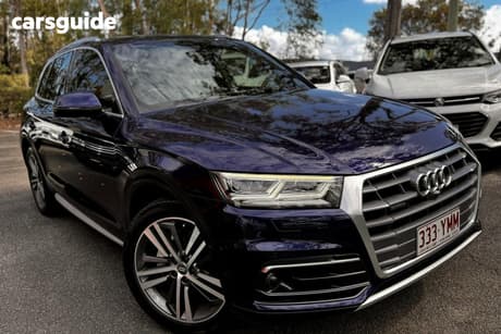 Blue 2018 Audi Q5 Wagon 2.0 Tdi Quattro Sport