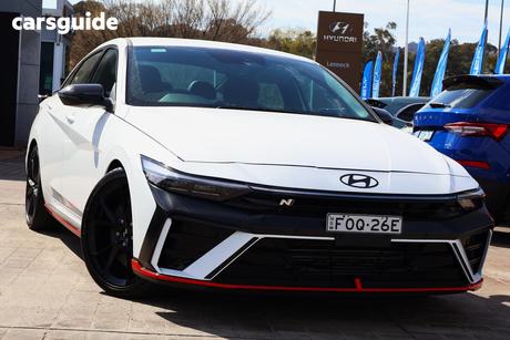 White 2025 Hyundai I30 Sedan N Premium