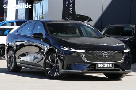 Blue 2026 Mazda 6E Sedan Atenza